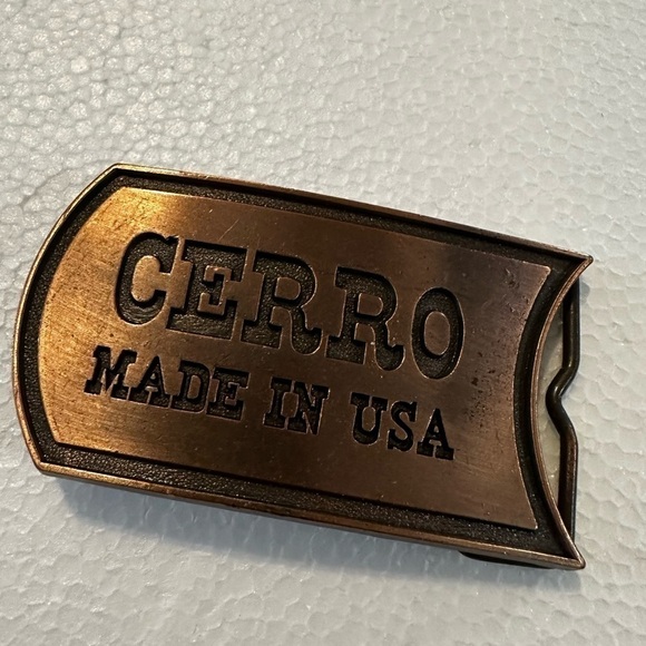 CERRO Belt Buckle Made in the USA - Picture 7 of 7